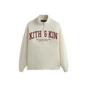 KITH Cable Fleece Quarter Zip