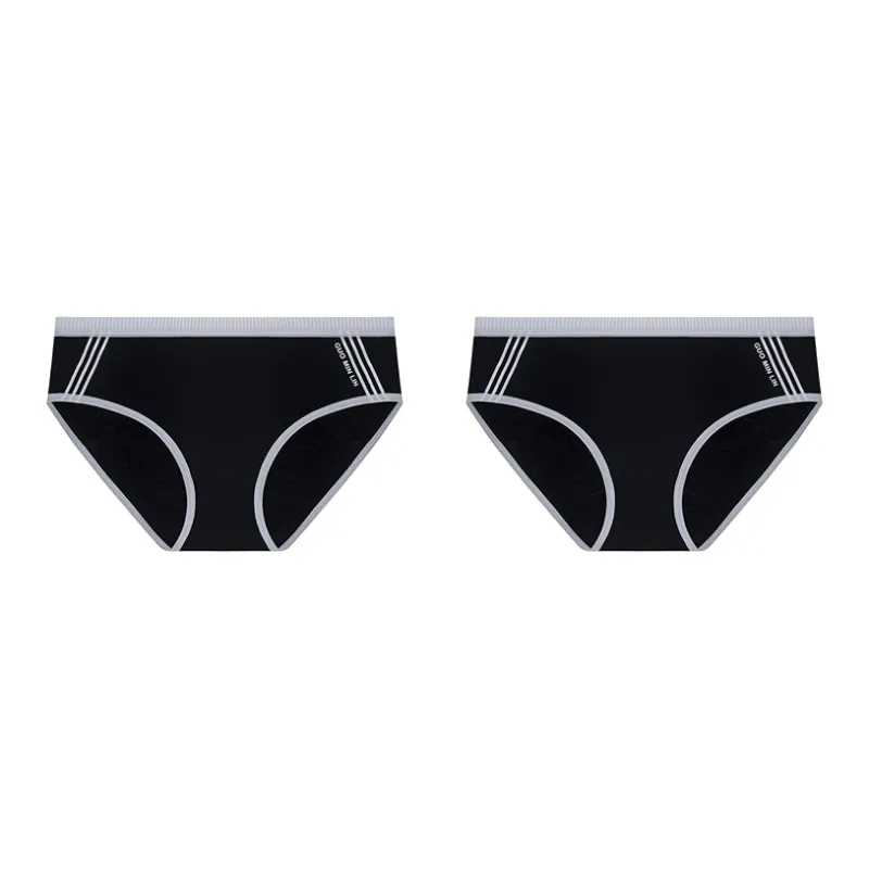 PLANDOO Underpants Women's 2 Pack-0