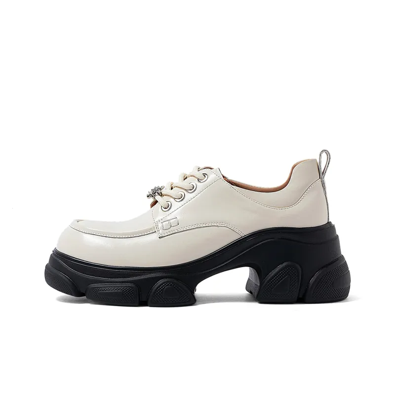 COMELY Loafers Women's Black/Ecru-2