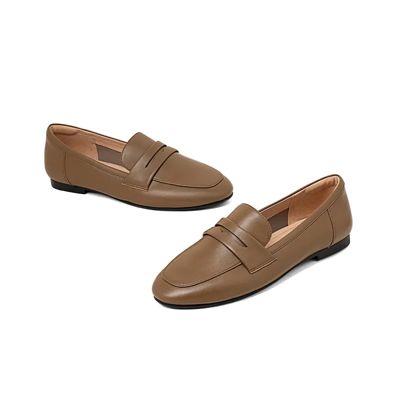 COMELY Loafers Women's Black/Brown/Ecru-32