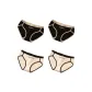 4 Pack (Black+Black+White+White)