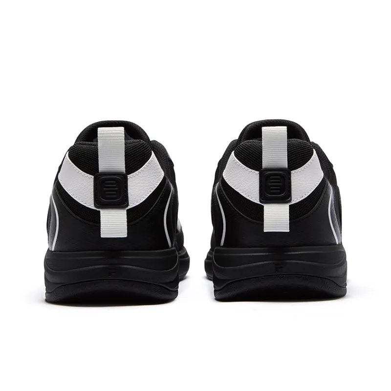 FILA FUSION BUZZARD FLAT Slate Shoes Low Top Skateboard Shoes Men's Black White-3