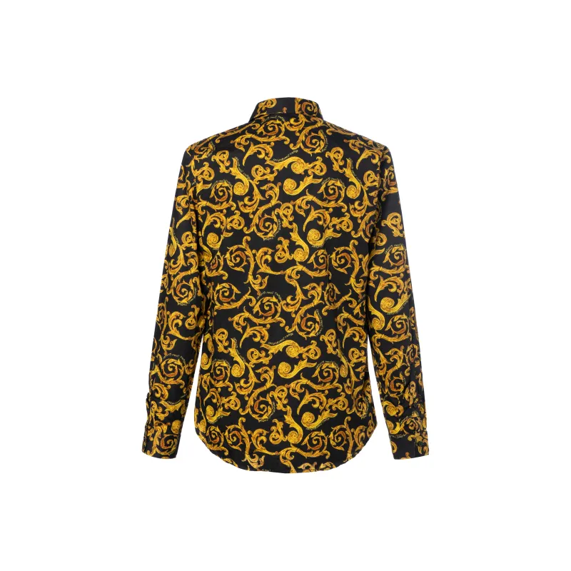 VERSACE JEANS COUTURE Baroque Printed Buttoned Shirt-1