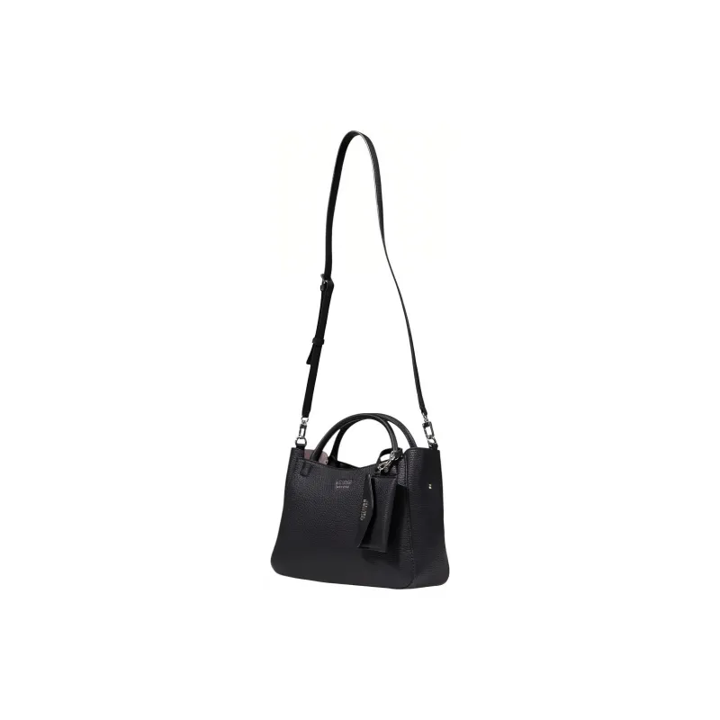 GUESS PU One Shoulder Handbag Medium Size Women's Black-2