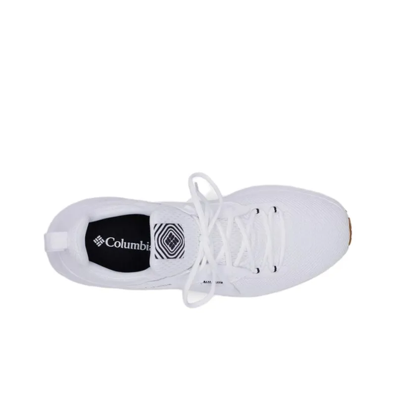 Columbia Benson Cushioning Breathable Lightweight Low-Top Trekking Shoes Men's White-1