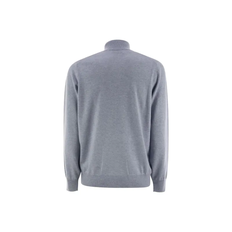 Brunello Cucinelli Sweater Men's Blue Gray-1