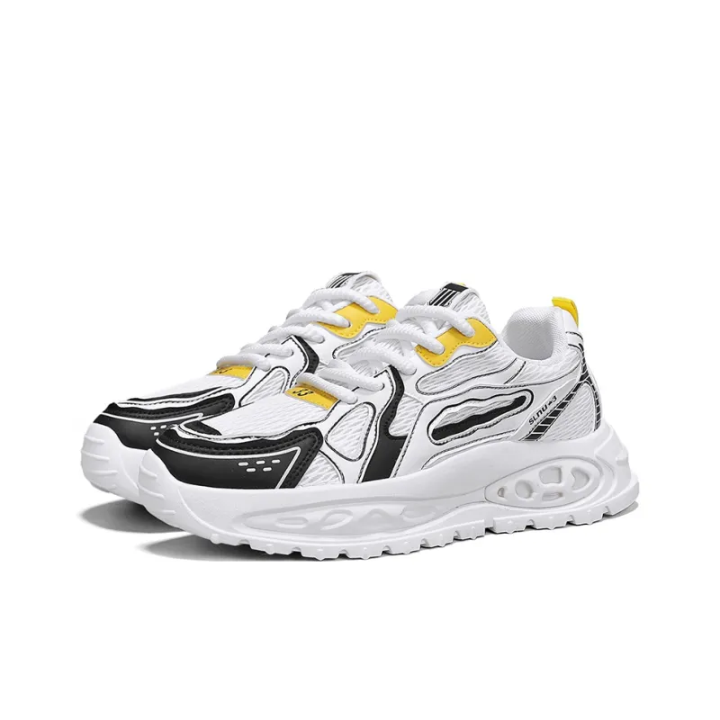 M.M Party Anti Slip Wear Resistant Low Top Chunky Sneakers Men-3