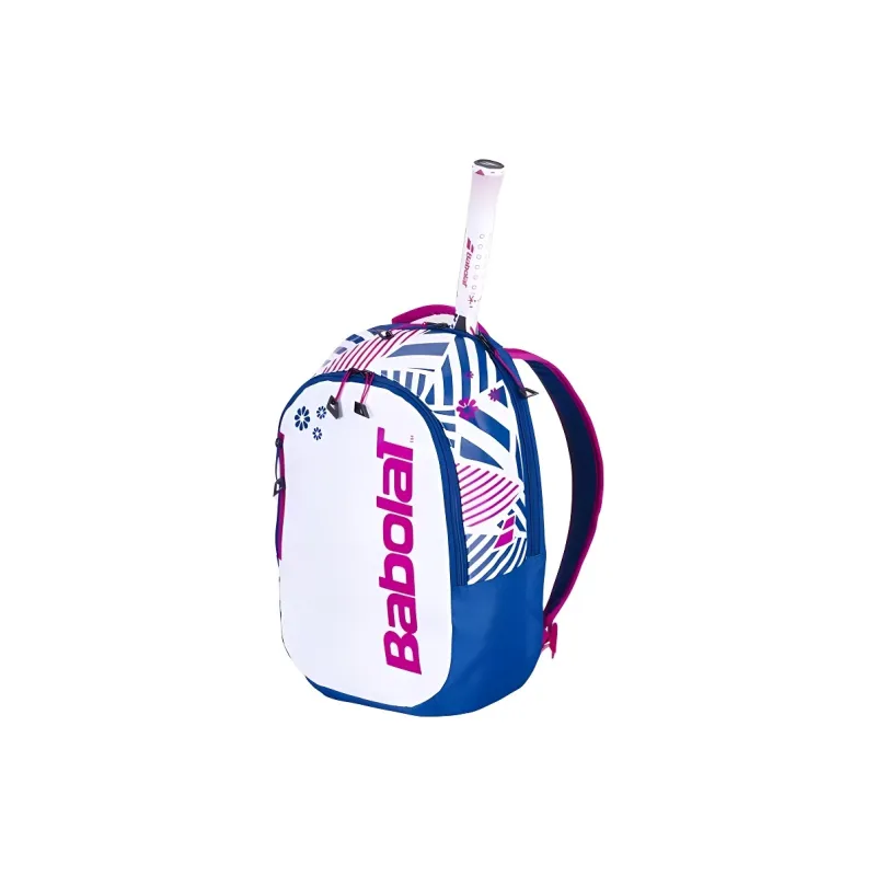 Babolat Polyester Backpack Kids' White Blue-1