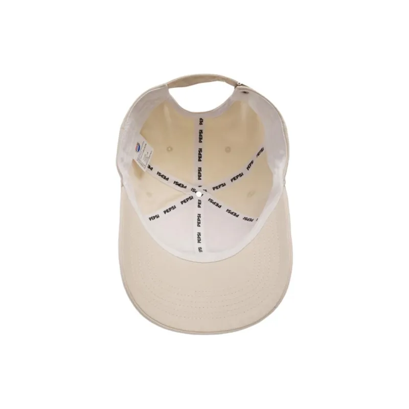 Pepsi Comfortable And Breathable Cotton Wide Brim Baseball Cap For A Slimmer Face Unisex Royal Blue/Blue/Ecru-19