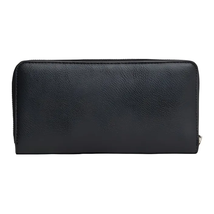 CK/Calvin Klein Recycled Polyester Wallet Women's Black-1