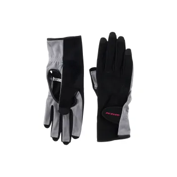 DUNLOP Tennis Accessories Glove Unisex Black Gray