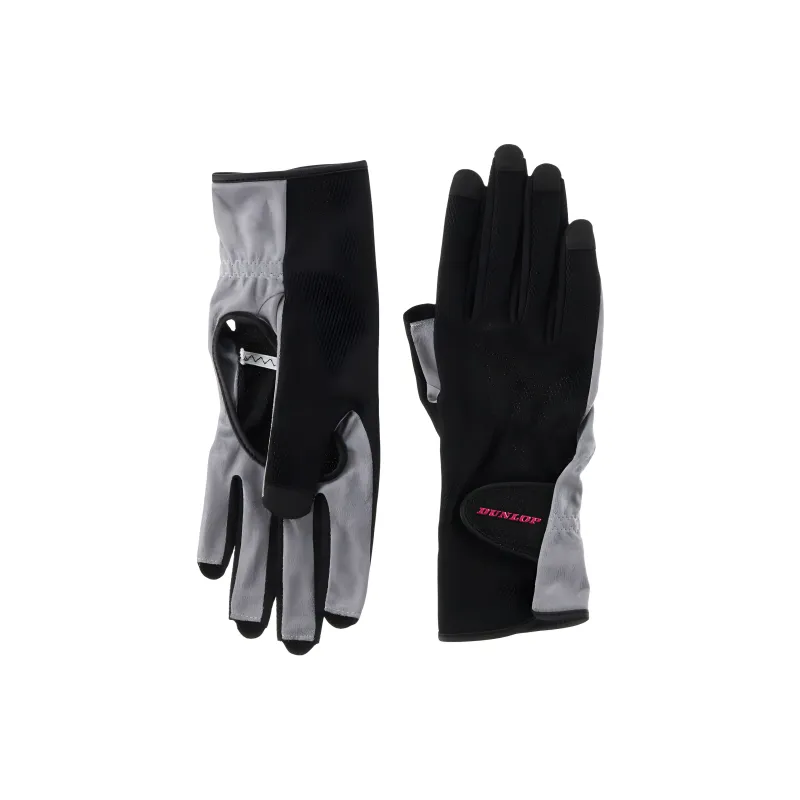 DUNLOP Tennis Accessories Glove Unisex Black Gray-0