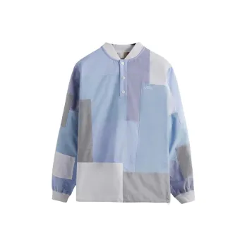 KITH Patchwork Oxford Pearson Henley Pullover