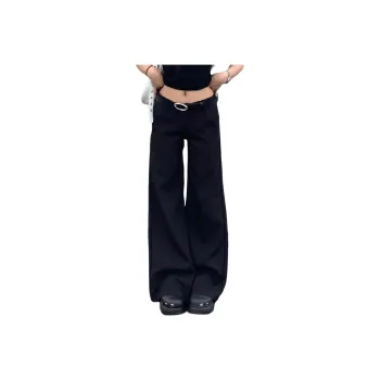 City Hipster Suit Trouser Unisex Black