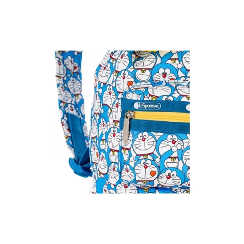 LeSportsac Fabric Backpack Medium Size Unisex Blue-3