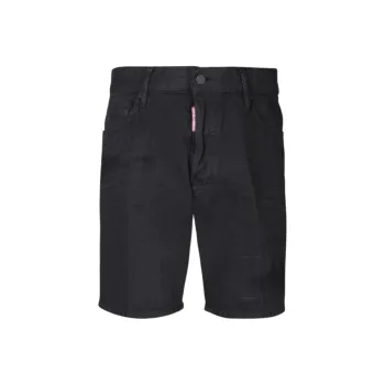 DSQUARED 2 Bull Marine Distressed Denim Shorts