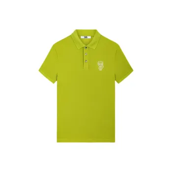 KARL LAGERFELD Polo Shirt Men's Light Green
