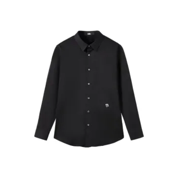 KARL LAGERFELD SS25 Shirt Men's Black