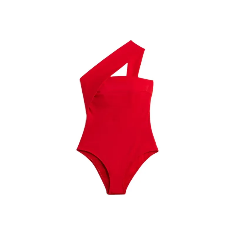 H&M One Piece Swimsuits Women's Red-0