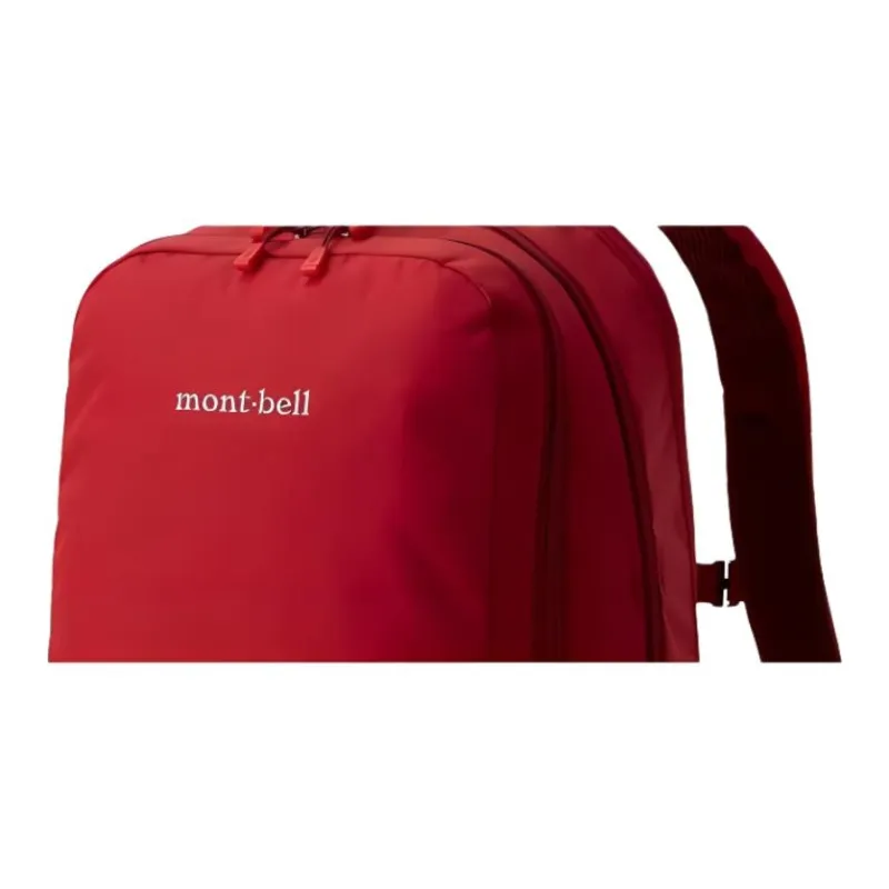 MONTBELL Polyester Mountaineering Bag Backpack Unisex Red-2