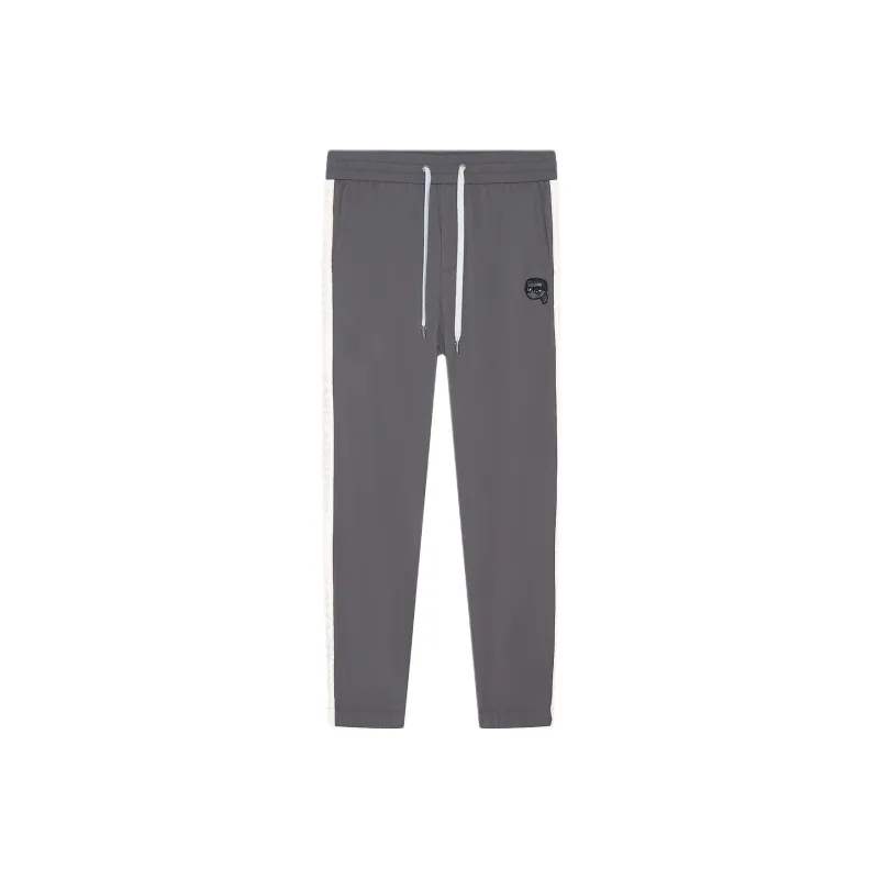 KARL LAGERFELD Casual Pants Men's Dark Gray-0