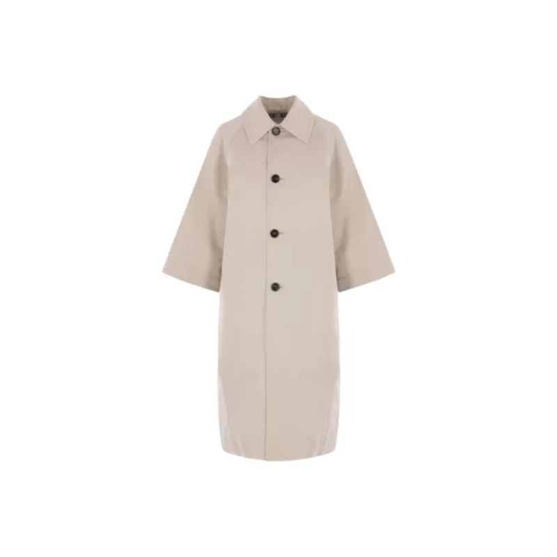Bottega Veneta Coat Women's Beige-0