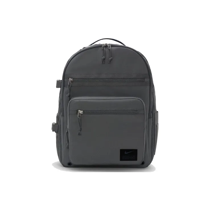 Nike Fabric Backpack Regular Unisex Black Gray-0