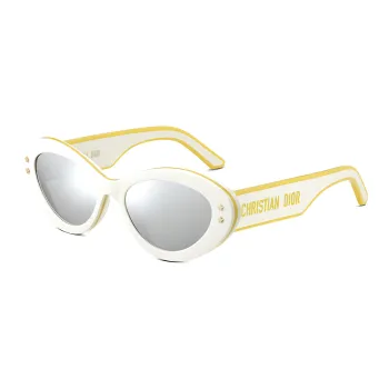 DIOR Sunglasses Women's White