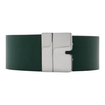Burberry Leather Belts Men's Green 