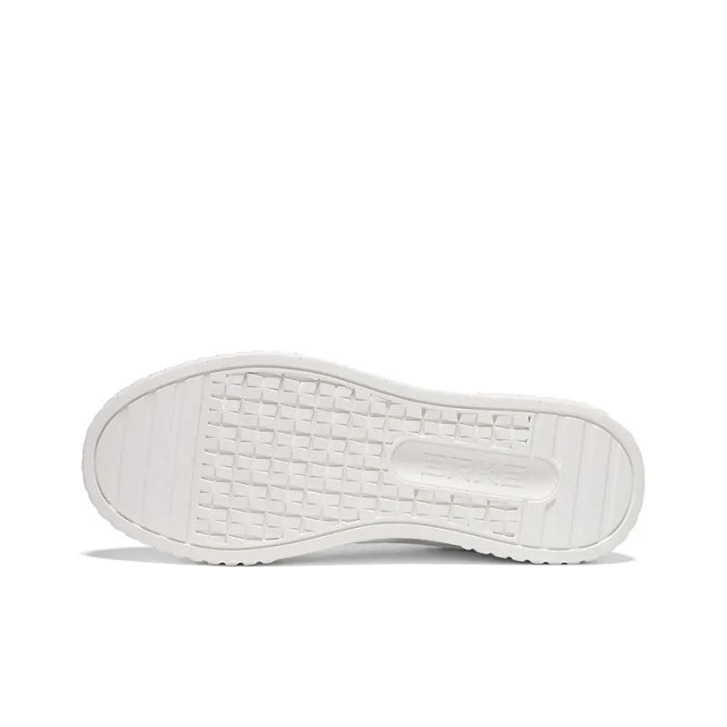 Erke Abrasion Resistant, Lightweight, And Breathable Low Top Skateboard Shoes Women's Microcrystal White Sky Blue-5