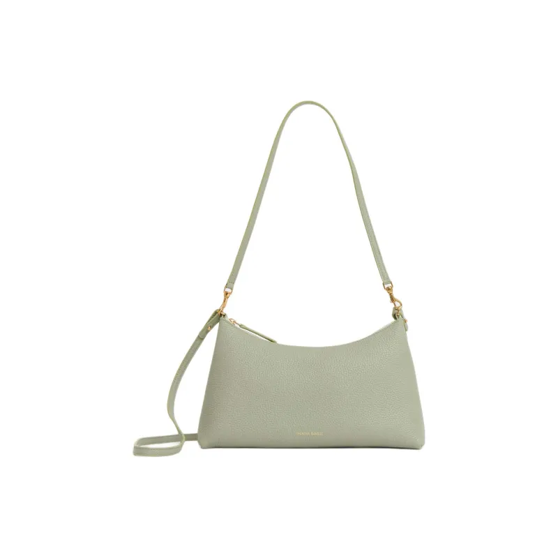 MANSUR GAVRIEL Leather Crossbody Bag, Shoulder Bag Women's Sage Green-1