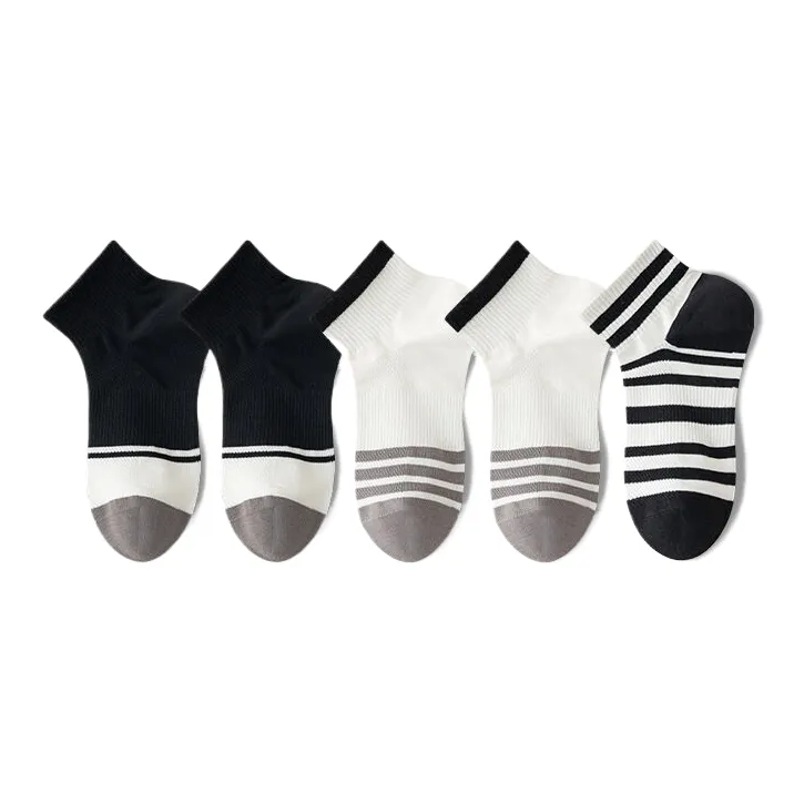 Lan Miao Mid Calf Socks Men's 5 Pack-30