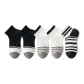 2 Black+2 White+1 Black Stripes