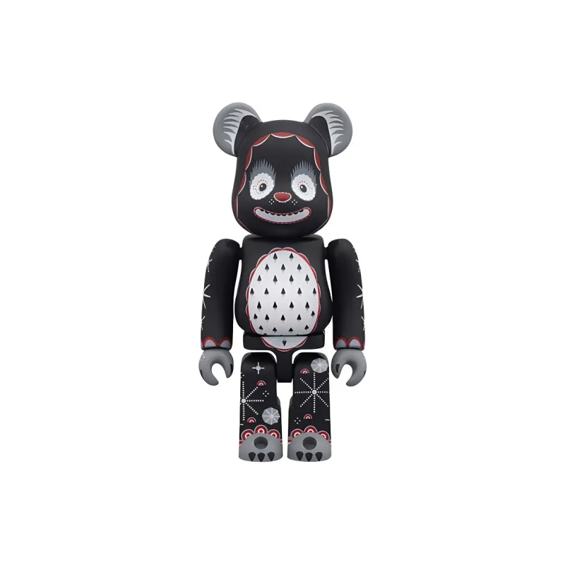 BE@RBRICK KLAUS HAAPANIEMI Snowing Bear Hang Tag Box 100%-0