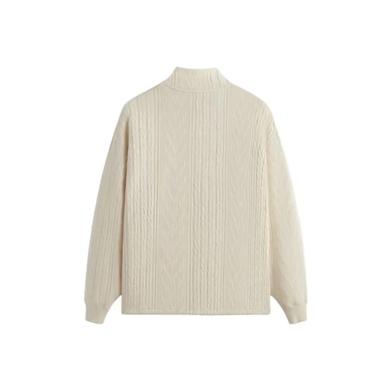 KITH Cable Fleece Quarter Zip-1