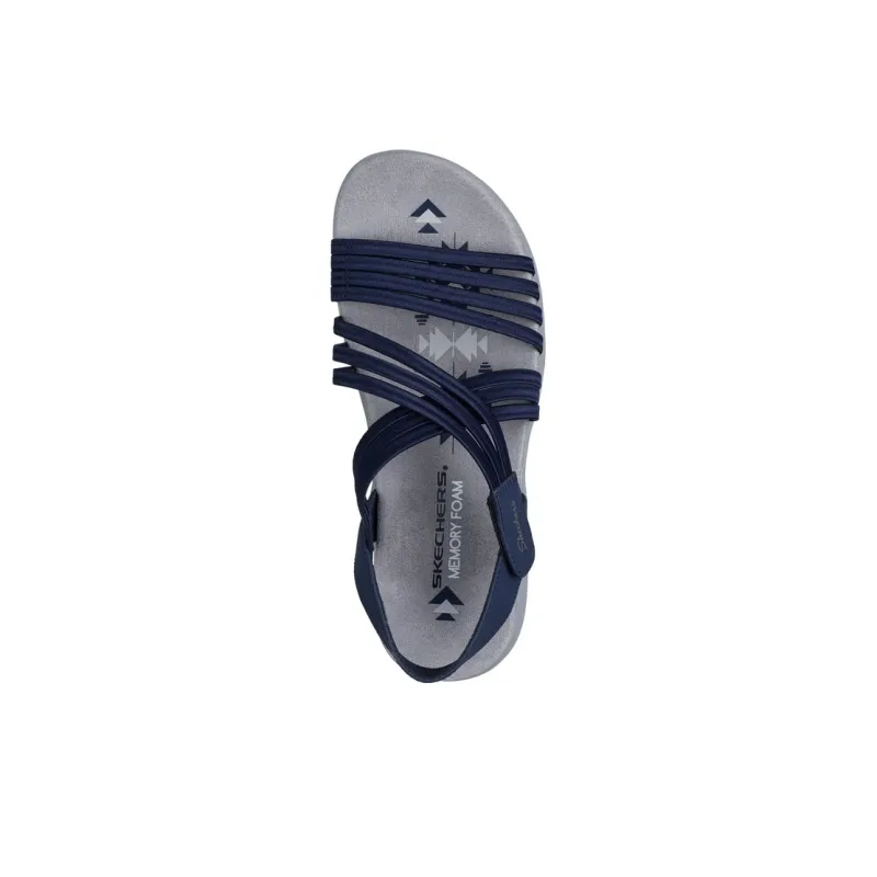 Skechers Reggae Slim Beach Sandals Women's Marine Blue-3