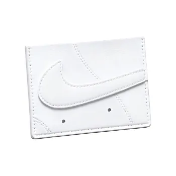 Nike Polyurethane Card Holder Regular Unisex White