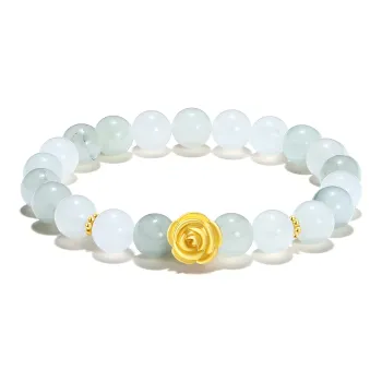 PUTUOSHANWENCHUANG Tianshan Jade Bracelets Unisex