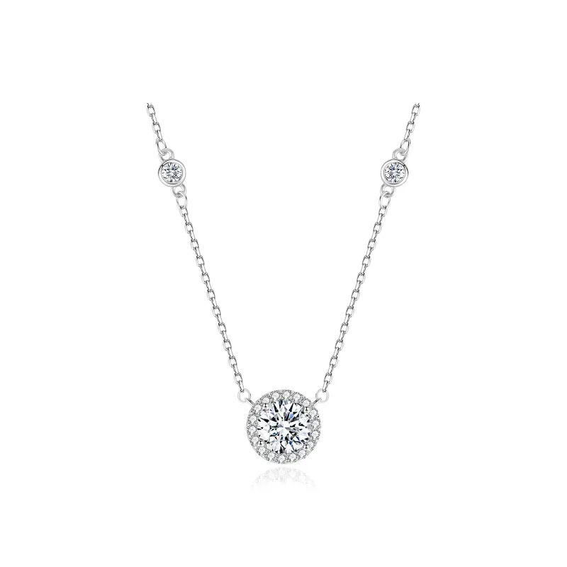 ZSY Silver 925 Necklaces Women's-0