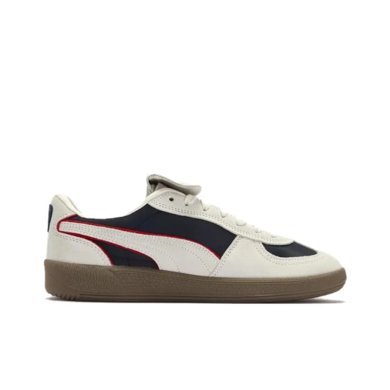 PUMA Palermo PREMIUM Abrasion Resistant Low Top Skateboard Shoes Unisex Blue White-1