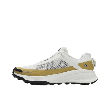 FILA LYNX BOA Abrasion Resistant Low Top Running Shoes Men's White Yellow