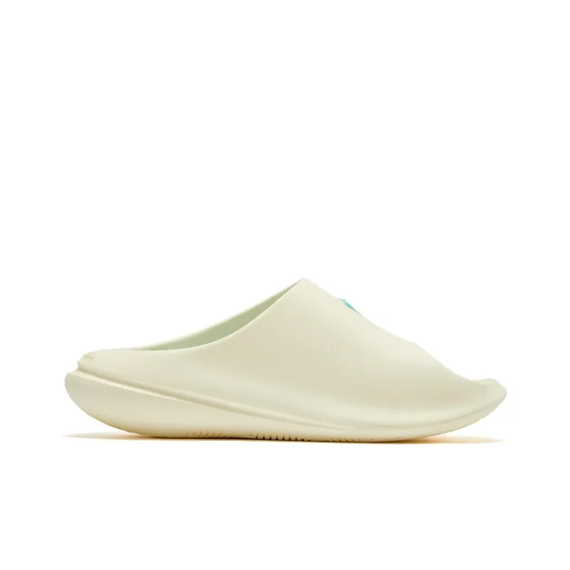 PEAK Very Small Fat Drag Quiet Slip Resistant Abrasion Resistant Slide Slippers Men's Light Yellow-1