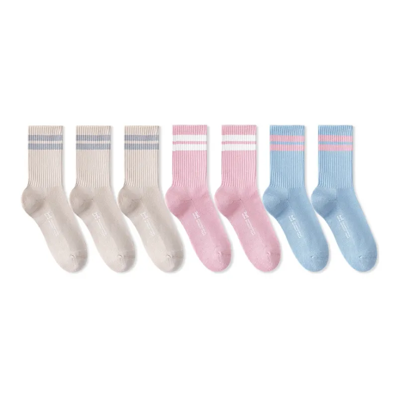 MIIOW Fruit Printing Series Mid Calf Socks Unisex Combo Set-30