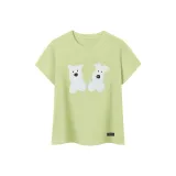 Women's Crew Neck Neon Green