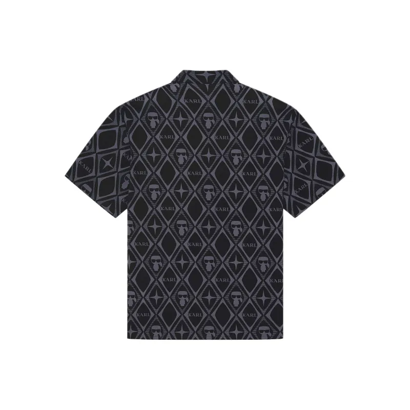KARL LAGERFELD SS24 Shirt Men's Black-1
