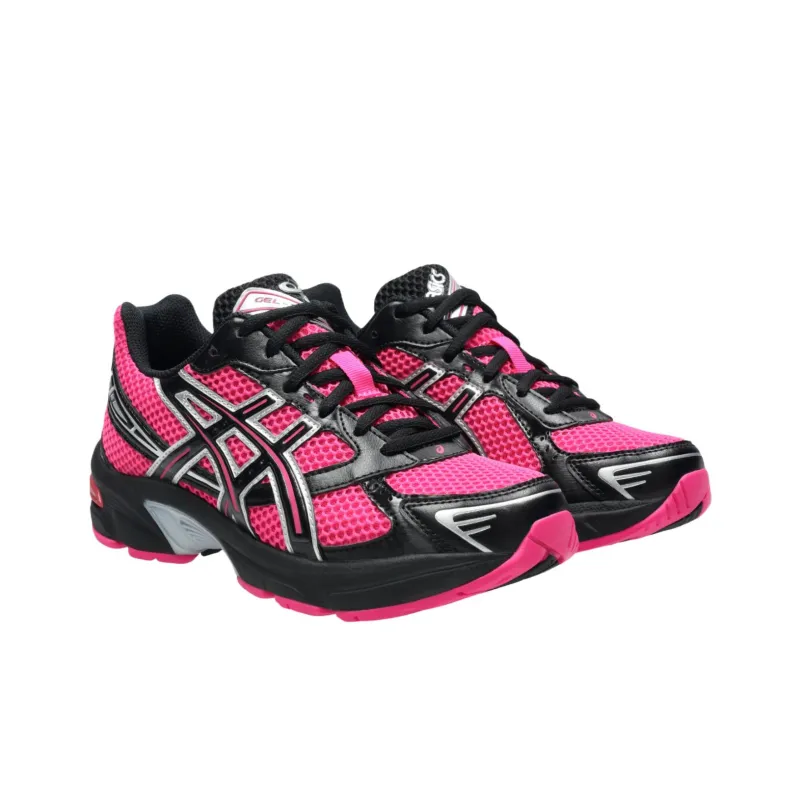 Asics Gel 1130 Abrasion Resistant Support Low Top Running Shoes Unisex Black Pink-2