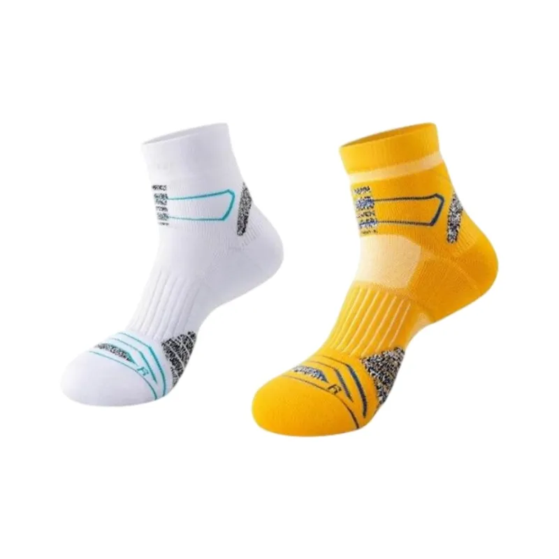 TLXT Basketball Socks Men's Slip Resistant Shock Absorbers, Comfortable And Breathable, Combo Set-6