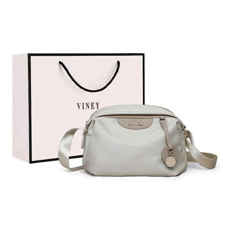 VINEY Oxford Crossbody Bags Trumpets Women's Gray-7