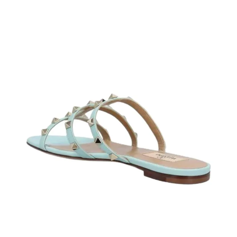 Valentino GARAVANI Slide Slippers Women's Green-2