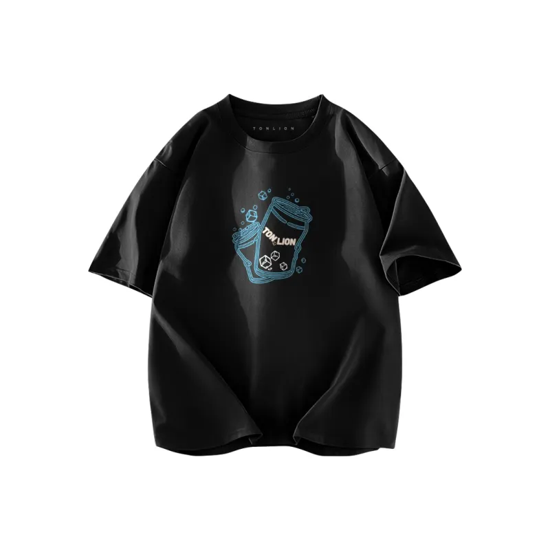 Tonlion T Shirts Unisex-36